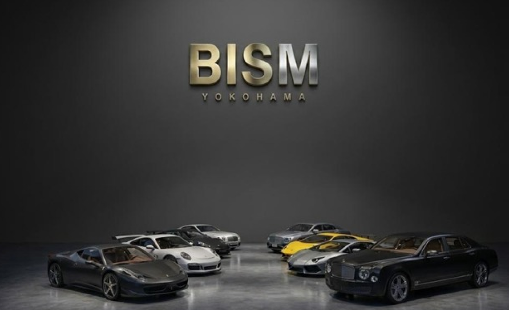 BISMショールームに並ぶ車両